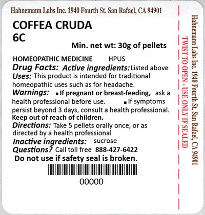 Coffea Cruda 6C 30g.jpg Coffea Cruda 6C 30g - Coffea Cruda 6C 30g